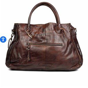 BedStu Rockaway Leather Bag in EUC